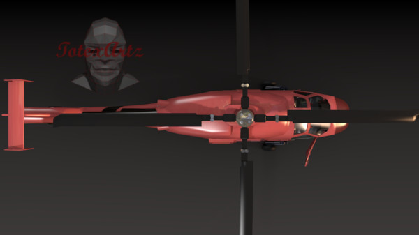 helicopter kasatka russian 3d obj - Russian Kasatka Helicopter by TotexArtz